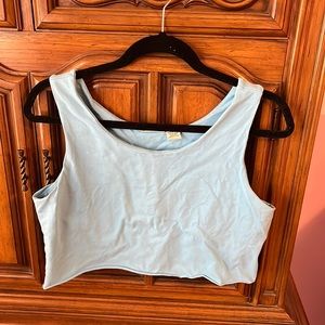 Cherokee Brand Vintage Cropped Athletic Tank Top